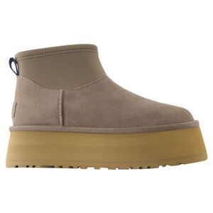 W Classic Mini Dipper Boots - UGG - Leather - Brown